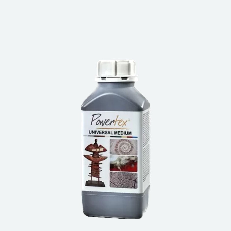 Powertex czarny 500 g , Black - medium do utwardzania tkanin