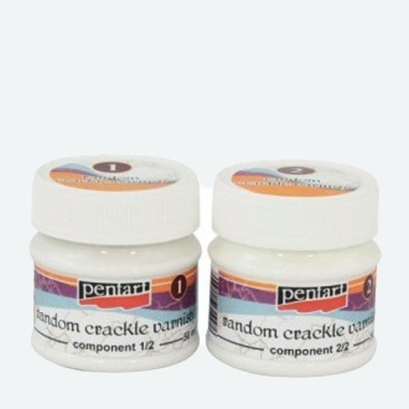 Pentart Spękania Nieregularne 2x50ml dwuskładnikowe