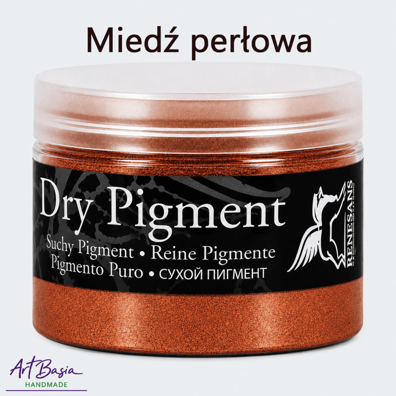 Pigment suchy metaliczny Renesans Miedź perłowa mika 50 g